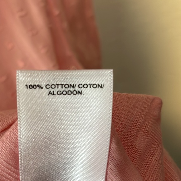 Lucky Brand Wrap Top Bubble Gum Pink Floral Top - Picture 9 of 9